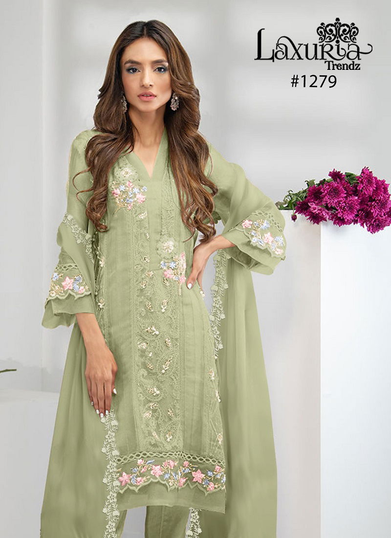 D no 1279 Georgette Pakistani Readymade Suits Catalog